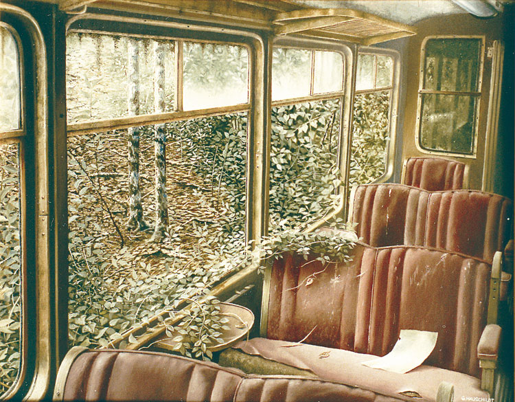 Vegetarischer Salonwagen